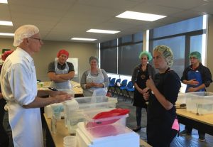 Teachers train to teach cheese-making to their students