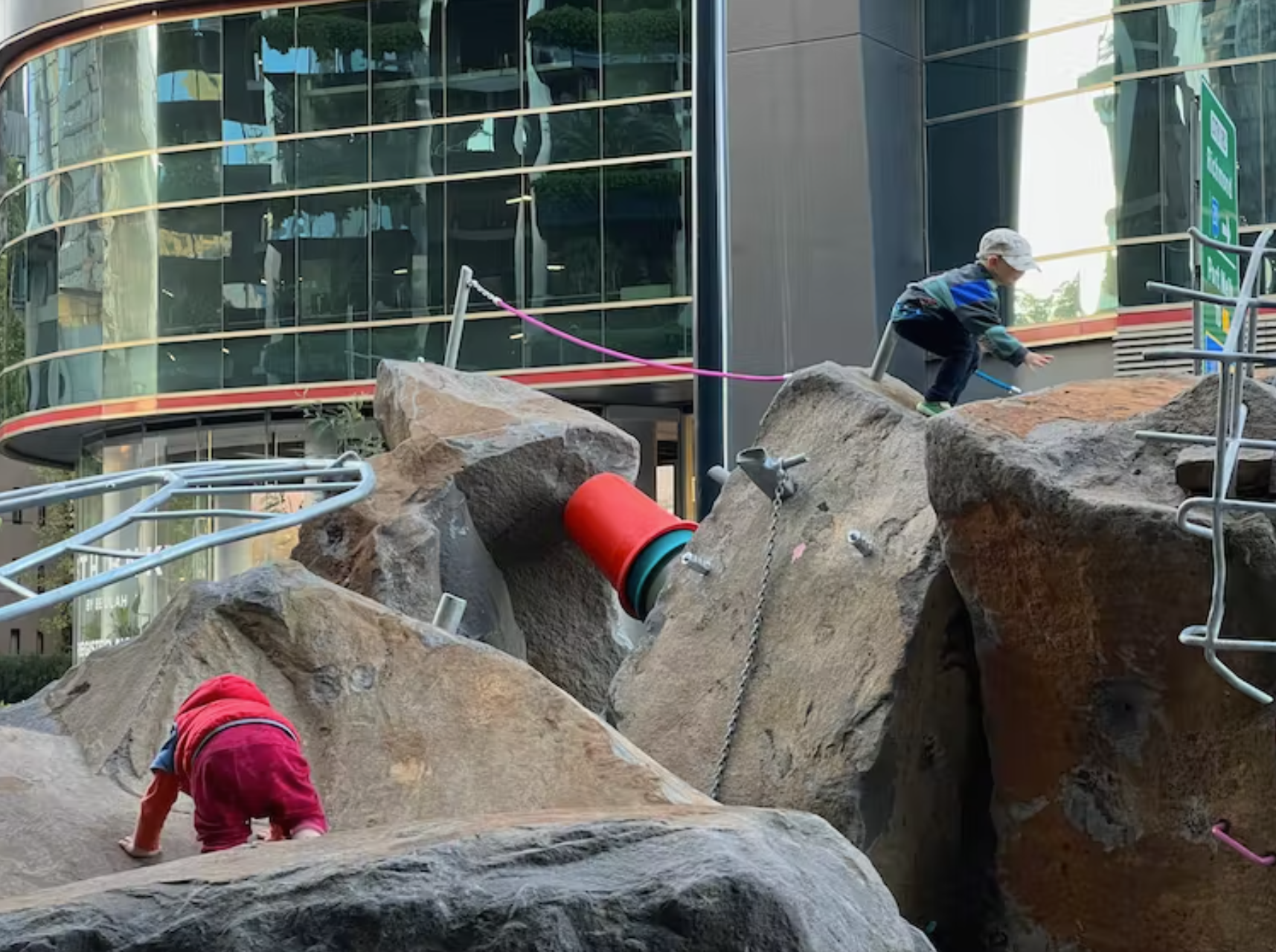 This new ‘risky’ playground is a work of art – and a place for kids to escape their mollycoddling parents